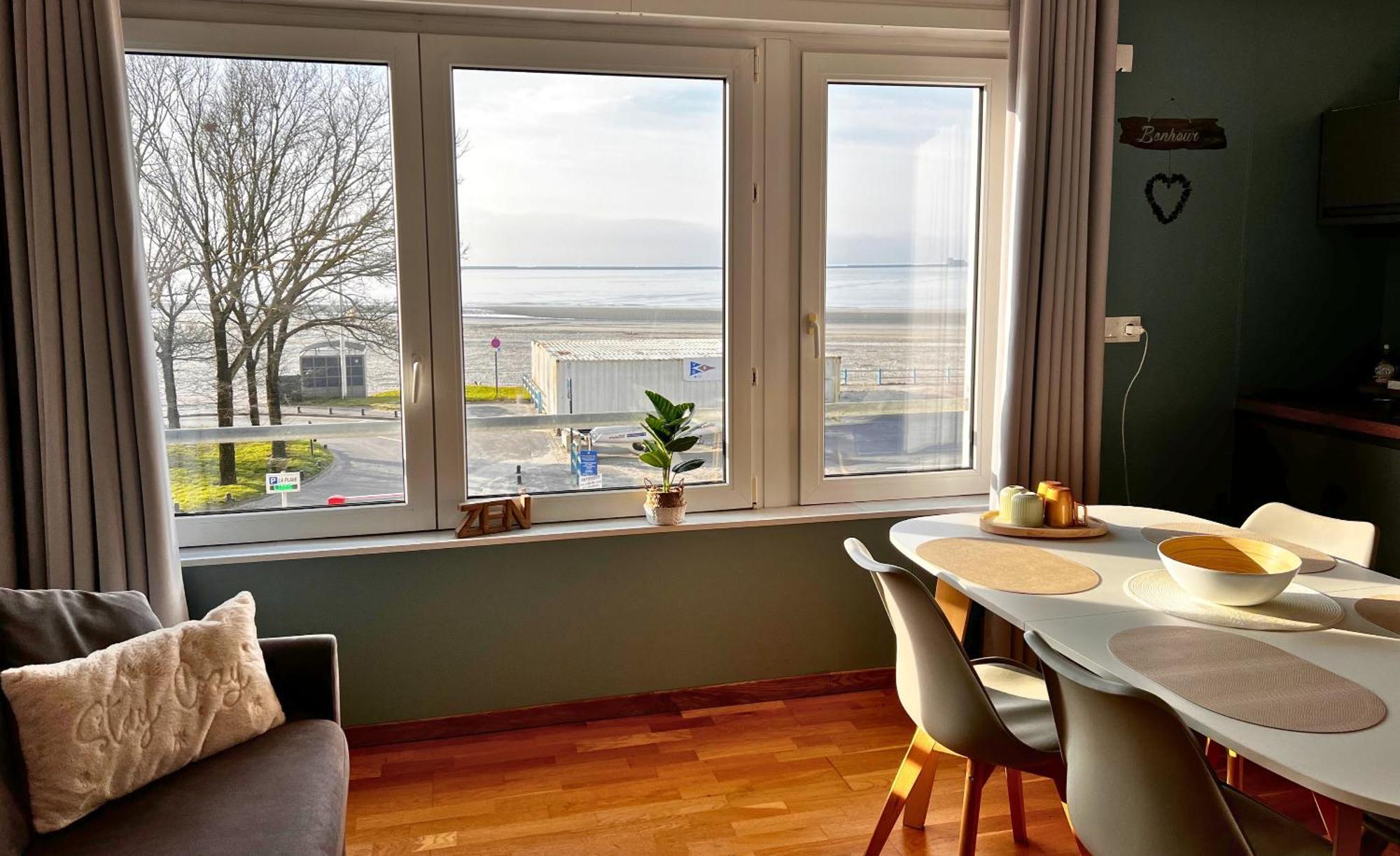 La Vue Sur Mer - Appart Avec Place De Parking ブローニュ・シュル・メール エクステリア 写真
